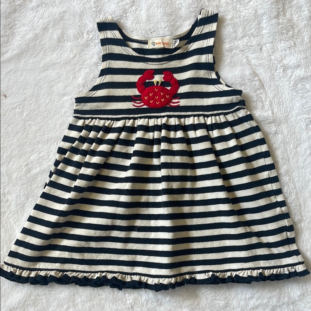 Cape Cod Nautical Crab Dress 🐳 2T or 24months